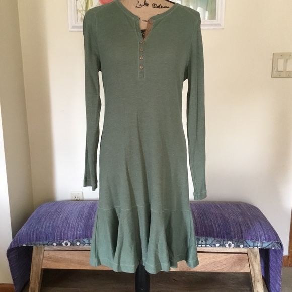 Ralph Lauren Dresses & Skirts - Ralph Lauren Thermal Henley Mini Dress (L)